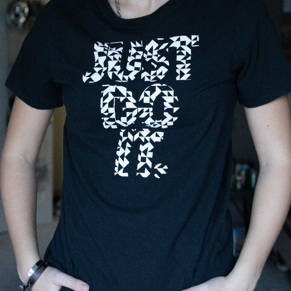 Nike "Just Do It" Black T-shirt